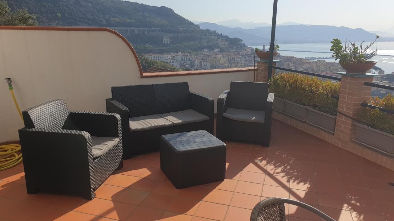Casa Gabriella - Amalfi Coast - Free Parking - Full Sea View Villa Vietri Exteriör bild