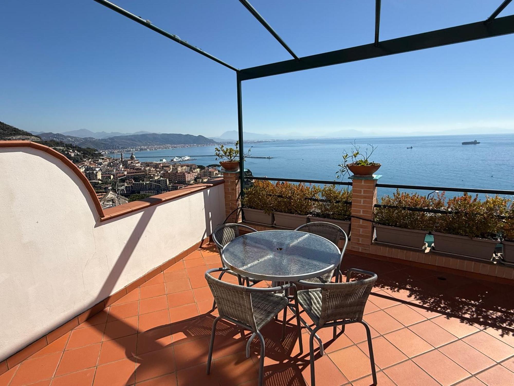 Casa Gabriella - Amalfi Coast - Free Parking - Full Sea View Villa Vietri Exteriör bild