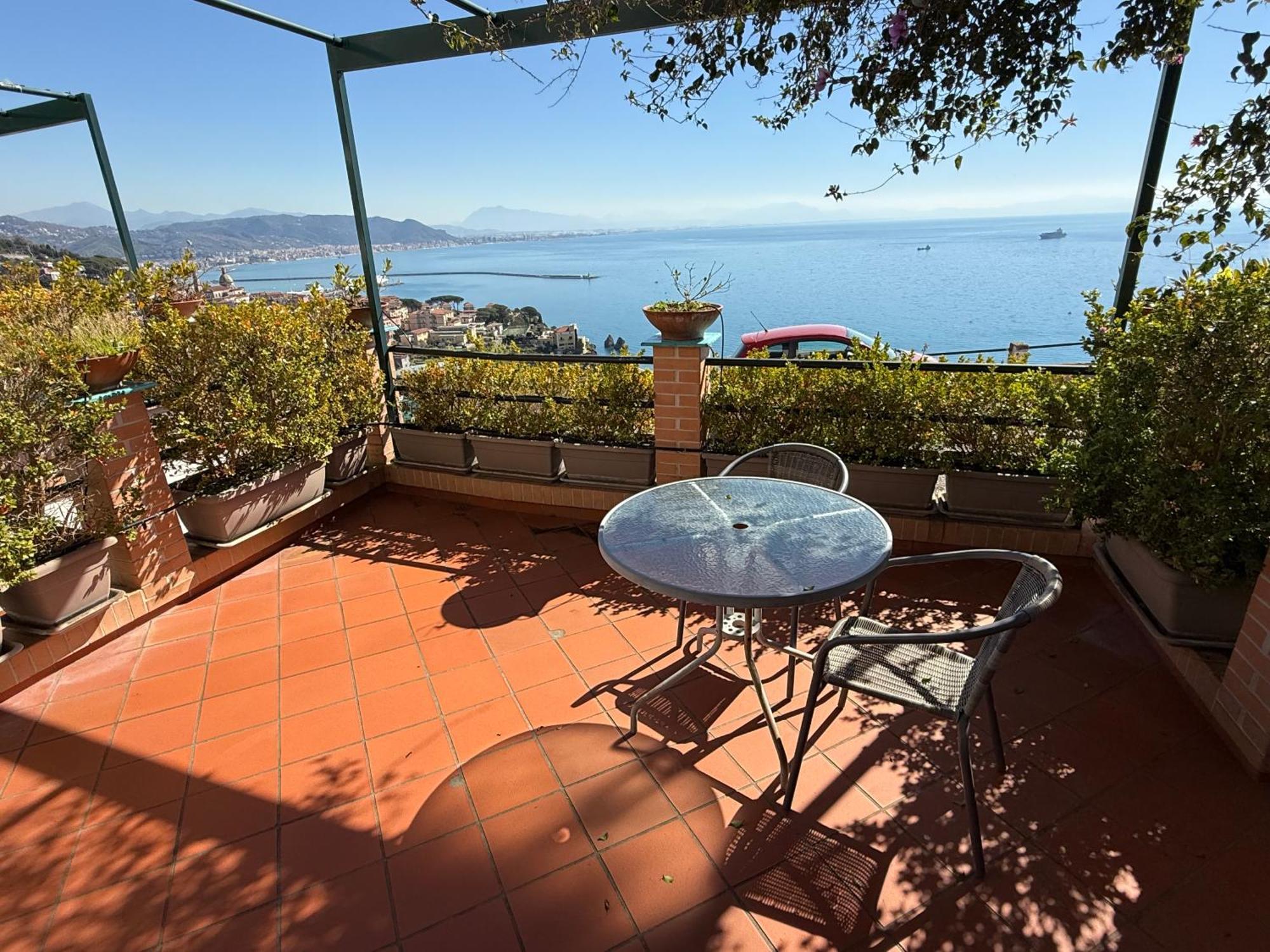 Casa Gabriella - Amalfi Coast - Free Parking - Full Sea View Villa Vietri Exteriör bild